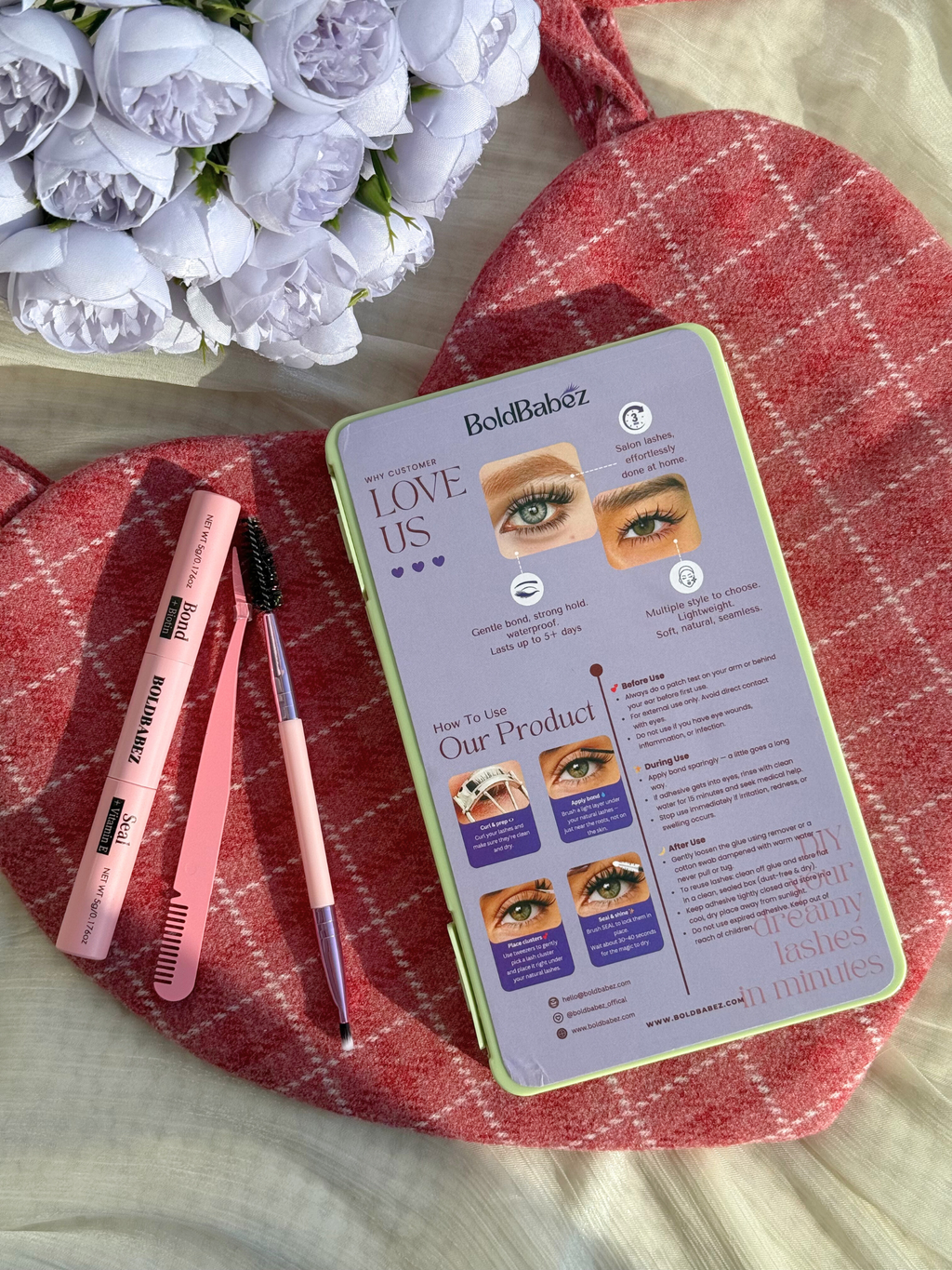 At-Home DIY Cluster Lashes Kit