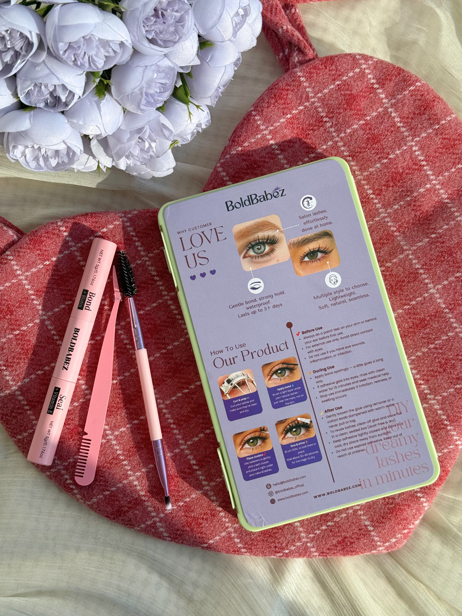 At-Home DIY Cluster Lashes Kit
