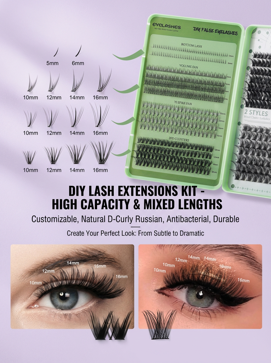 At-Home DIY Cluster Lashes Kit